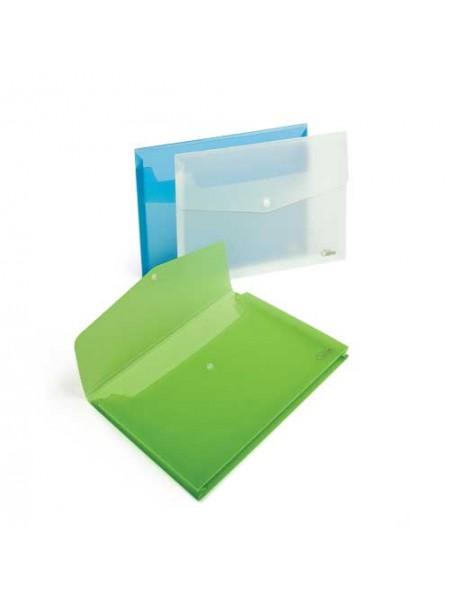 FORPUS Папка-конверт на кнопке, А4, 0.35 мм