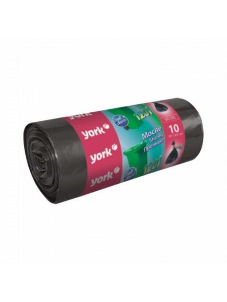 York Мешки для мусора 240л. 10шт/рулон, прочные York Мешки для мусора 240л. 10шт/рулон, прочные