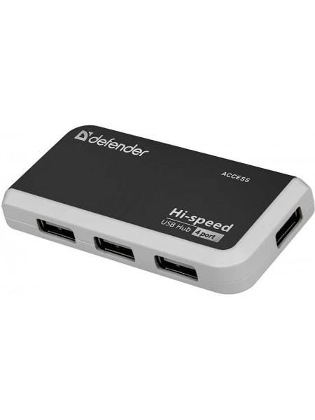 Defender Универсальный USB разветвитель Quadro Infix USB2.0, 4порта