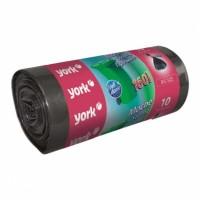York Мешки для мусора 160л. 10шт/рулон, прочные