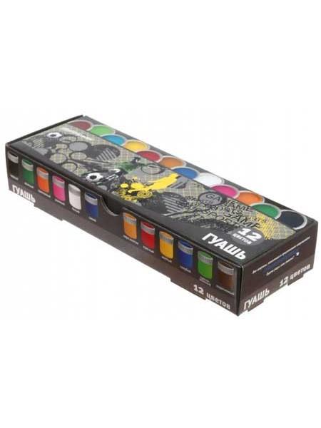 schoolФормат Гуашь «Футбол», 12 цветов х 20 мл