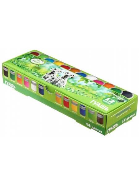 schoolФормат Гуашь «Любимые питомцы», 12 цветов х 20 мл