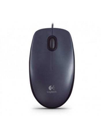 Logitech Компьютерная мышь проводная Mouse M90