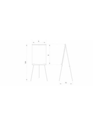 2x3 Флип-чарт "Ecoboards" на треноге