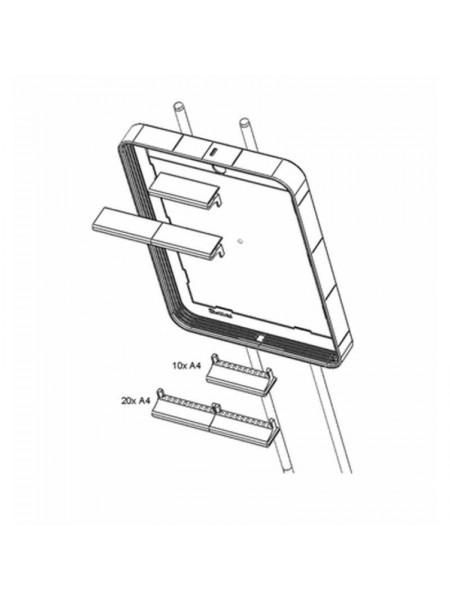 tarifold Зажим для демопанелей А4/А5 Infostand tarifold Зажим для демопанелей А4/А5 Infostand