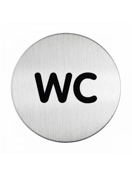DURABLE Информационная табличка "WC", 83 мм DURABLE Информационная табличка "WC", 83 мм