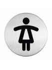 DURABLE Информационная табличка "WC для женщин", 83 мм