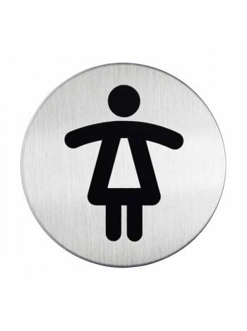 DURABLE Информационная табличка "WC для женщин", 83 мм