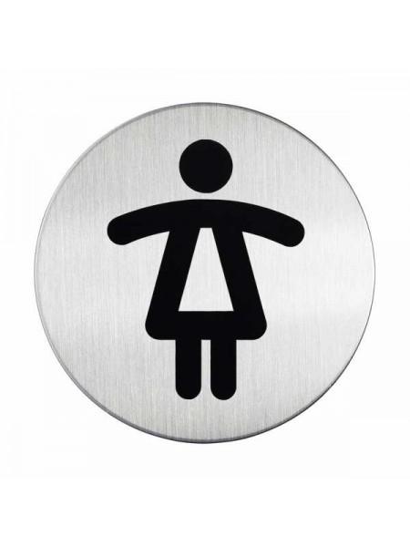 DURABLE Информационная табличка "WC для женщин", 83 мм DURABLE Информационная табличка "WC для женщин", 83 мм