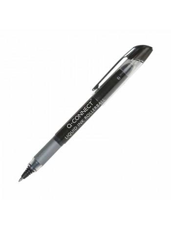 Q-CONNECT Ручка-роллер, 0.5 мм, черный