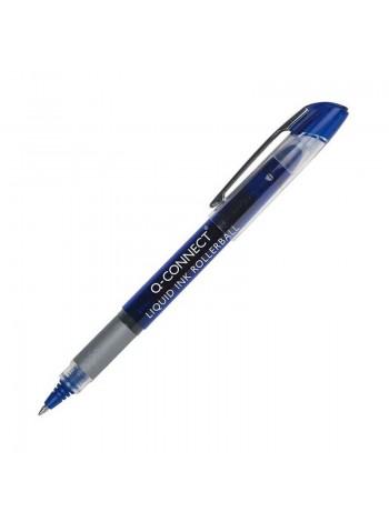 Q-CONNECT Ручка-роллер, 0.5 мм, синий