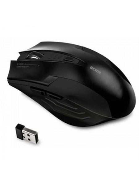 Acme Мышь компьютерная оптическая MW14 Functional, черная Acme Мышь компьютерная оптическая MW14 Functional, черная