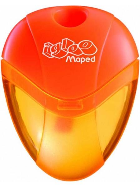MAPED Точилка на 1 отверстие "I-Gloo", ассорти