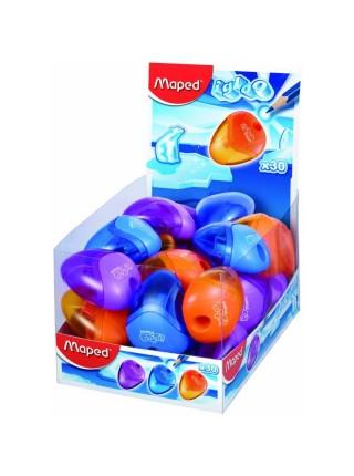 MAPED Точилка на 1 отверстие "I-Gloo", ассорти