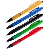 OfficeSpace Ручка шариковая автоматическая, синяя, 0,7мм, цветной корпус BPRCL115_1338