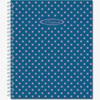 ПОЛИНОМ Тетрадь А5, 96 листов, клетка на гребне "Горошки"