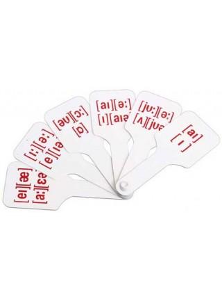 ЮНИ Касса-веер, английские гласные буквы