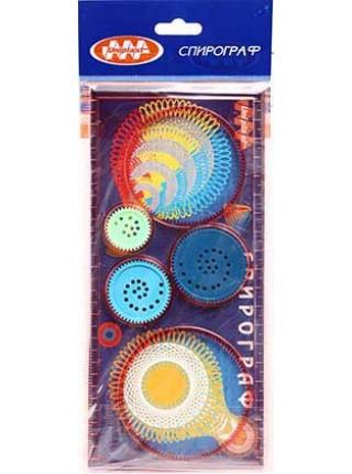 ЮНИ Линейка-спирограф