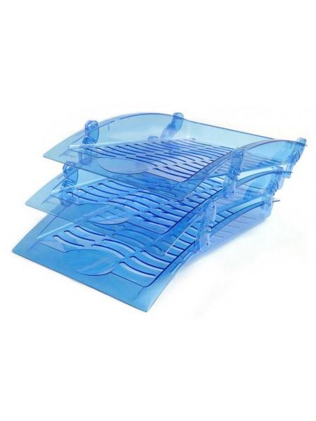 ЮНИ Лоток для бумаг горизонтальный "Бриз" ЮНИ Лоток для бумаг горизонтальный "Бриз"