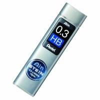 PENTEL Грифели для автоматического карандаша "AinSTEIN" (супер прочные), 15 шт/уп