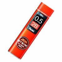 PENTEL Грифели для автоматического карандаша "AinSTEIN" (супер прочные), 40 шт/уп