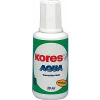 KORES Корректирующая жидкость "Aqua" 21 мл.