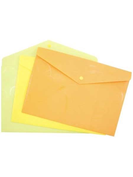 FORPUS Папка-конверт на кнопке BAROCCO, A4