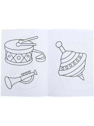 Каляка-Маляка Раскраска, А4, 4 л., «Игрушки» Каляка-Маляка Раскраска, А4, 4 л., «Игрушки»