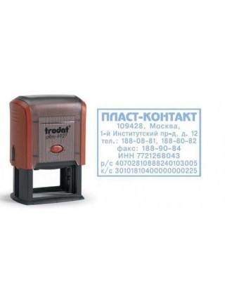 Trodat Самонаборный восьмистрочный штамп, 4927 TYPO Trodat Самонаборный восьмистрочный штамп, 4927 TYPO