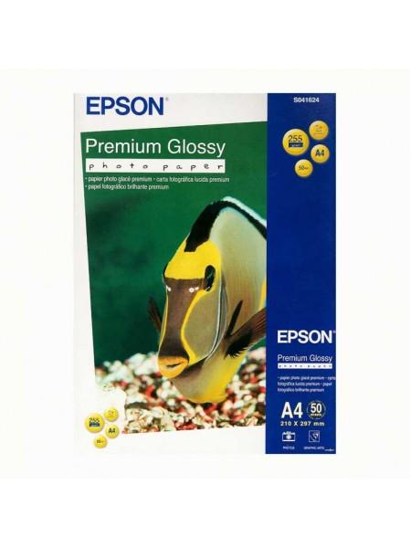 EPSON Фотобумага глянцевая Premium Glossy Photo Paper, A4, 50л, 255 г/м2.  EPSON Фотобумага глянцевая Premium Glossy Photo Paper, A4, 50л, 255 г/м2.