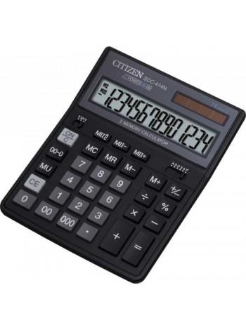 CITIZEN Калькулятор настольный 14-разрядный SDC-414 N