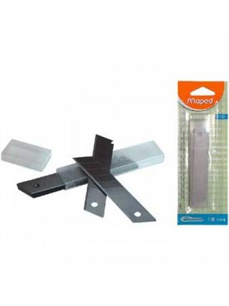 MAPED Лезвия для канцелярского ножа 18 мм, 10 шт MAPED Лезвия для канцелярского ножа 18 мм, 10 шт