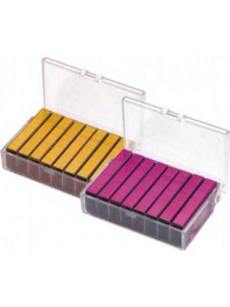 KANGARO Скобы для степлера №24 цветные, 800шт/уп.