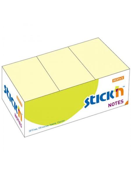 HOPAX Бумага для заметок, 38*51мм, желтый, 100 л. HOPAX Бумага для заметок, 38*51мм, желтый, 100 л.