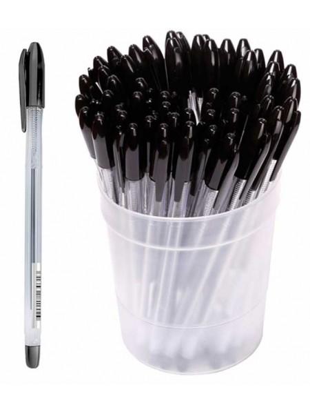 СТАММ Ручка шариковая  "Vega" 511 с черным стержнем, на масляной основе, 0.7 мм