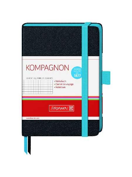 BRUNNEN Записная книжка "Компаньон Тренд", A6, 192 стр., клетка BRUNNEN Записная книжка "Компаньон Тренд", A6, 192 стр., клетка
