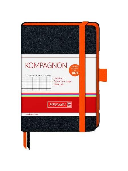 BRUNNEN Записная книжка "Компаньон Тренд", A5, 192 стр., клетка BRUNNEN Записная книжка "Компаньон Тренд", A5, 192 стр., клетка