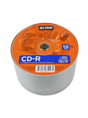 Acme CD-R диск 700Mb 52х, по 50 шт. в пленке