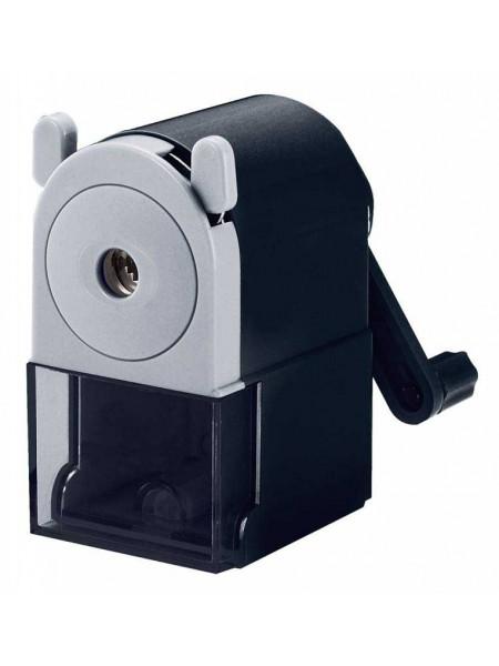 SILWERHOF Точилка механическая, 1 отверстие, настольная, черная