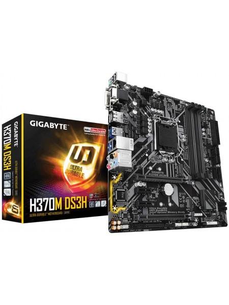 GigaByte Материнская плата H370M DS3H, LGA1151, mATX