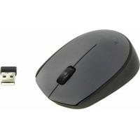 Logitech Мышь беспроводная M170 Grey