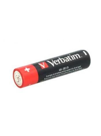 Verbatim Батарея AAA Alkaline LR03, 4шт, в пленке