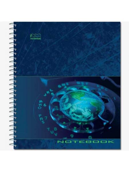 ПОЛИНОМ Тетрадь А5, 72 листа, клетка на гребне