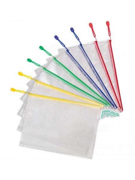 tarifold Папка-конверт на молнии, А4, ассорти