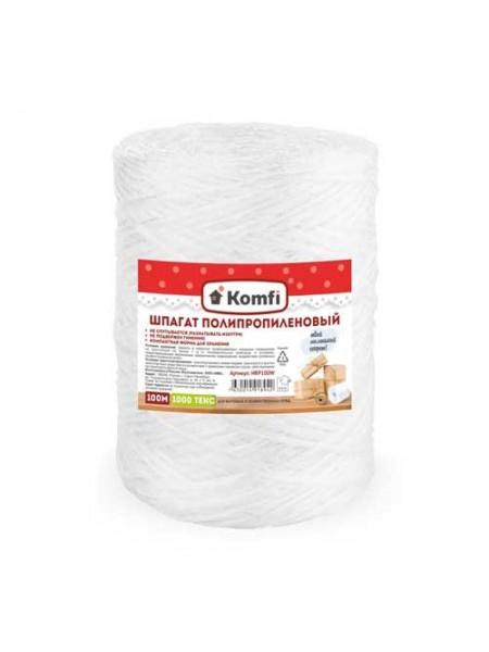 Шпагат ПП, 1000 текс, 100м, Komfi Шпагат ПП, 1000 текс, 100м, Komfi