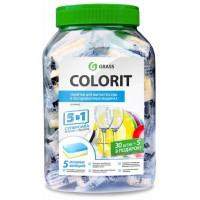 GRASS Таблетки для посудомоечных машин Colorit 5 в 1, 35 шт