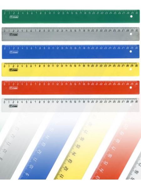 СТАММ Линейка 30см ассорти 6 цветов СТАММ Линейка 30см ассорти 6 цветов