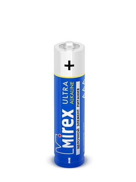 MIREX Батарея AAA Alkaline LR03, 4 шт. в пленке MIREX Батарея AAA Alkaline LR03, 4 шт. в пленке