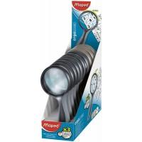 MAPED Лупа увеличительная, диаметр 75 мм, 3-х кратное увеличение