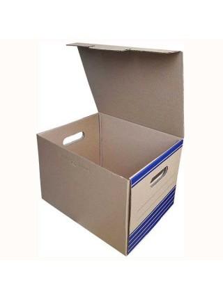 KOROBOFF Архивный короб из трехслойного гофрированного картона (324х245х235), бурый KOROBOFF Архивный короб из трехслойного гофрированного картона (324х245х235), бурый